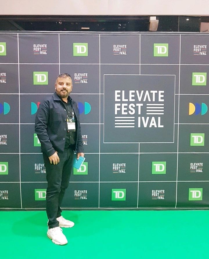 Rasheed Walizada at Elevate 2023 Toronto