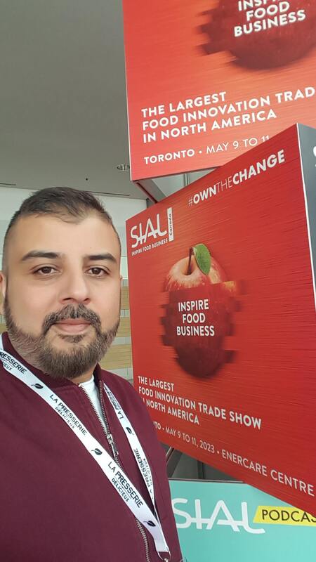 Rasheed Walizada at SIAL Canada - The Largest Food Innovation Trade Show in North America -