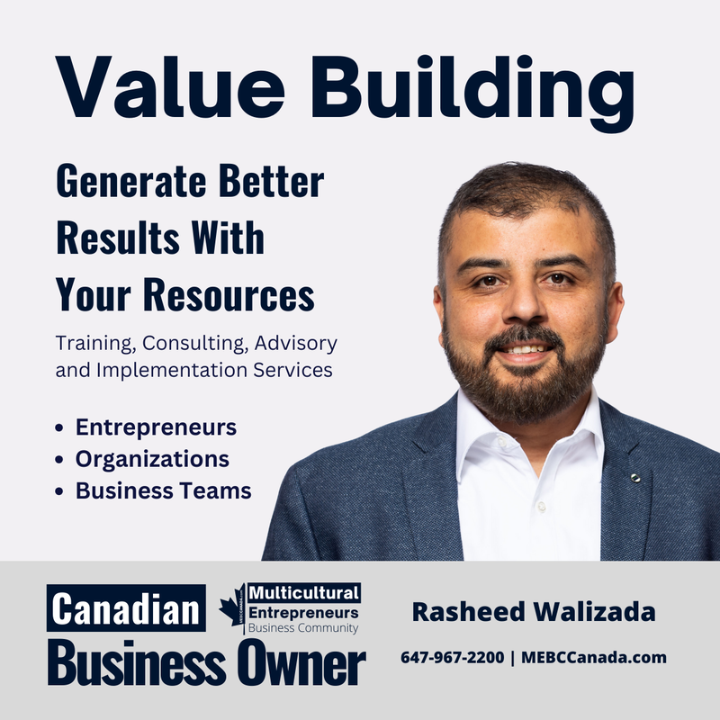 Value Building - Rasheed Walizada